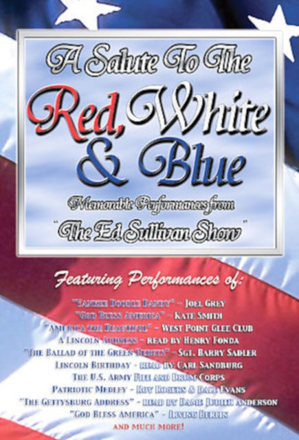 Various Artists - A Salute To The Red, White & Blue: Memorable Performances From The Ed Sullivan Show (DVD)