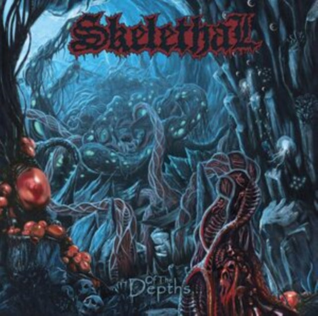 Skelethal - Of The Depths (Blue/Cloudy Vinyl) (Vinyl)