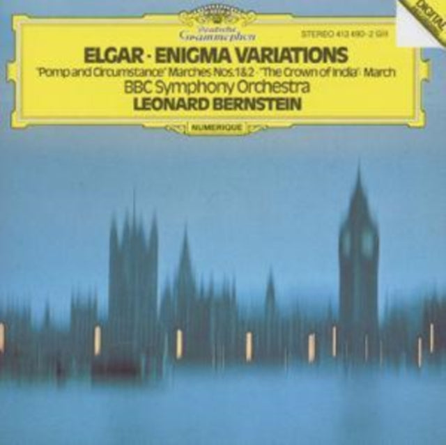 Bbc So/Bernstein - Elgar/Enigma Vars (CD)