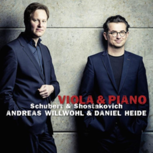 Andreas Willwohl & Daniel Heide - Schubert & Shostakovich: Viola & Piano (CD)