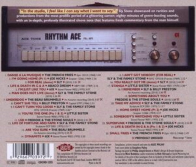 Various Artists - Listen To The Voices - Sly Stone In The Studio 1965 - 70 (CD)