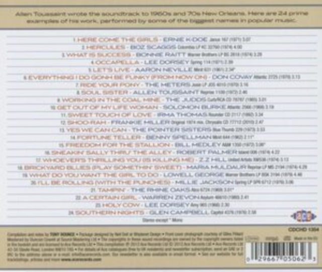 Various Artists - Rolling With The Punches - The Allen Tou (CD)