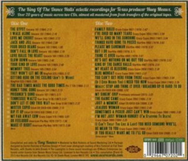Warren Storm - The Bad Times Make The Good Times - Classic Texas Recordings 1964-1986 (CD)