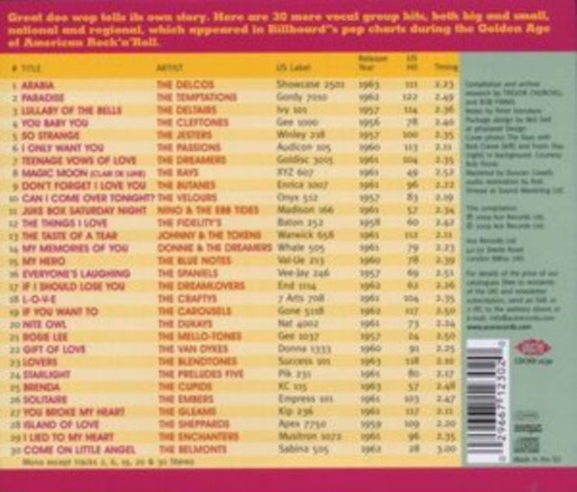 Various Artists - Special Doo-Wop Edition 1956-1963 Volume 2 (CD)