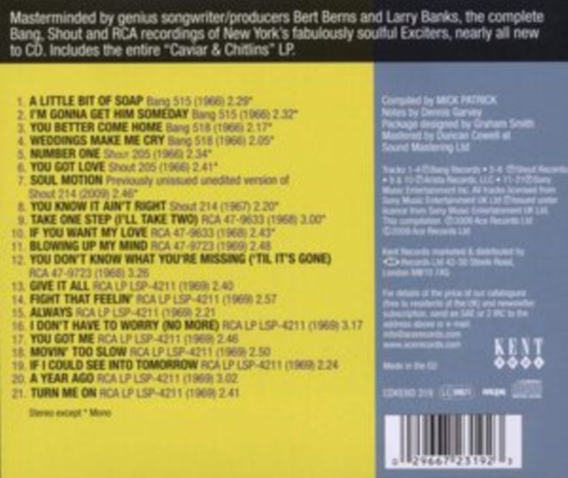 Exciters - Soul Motion (CD)