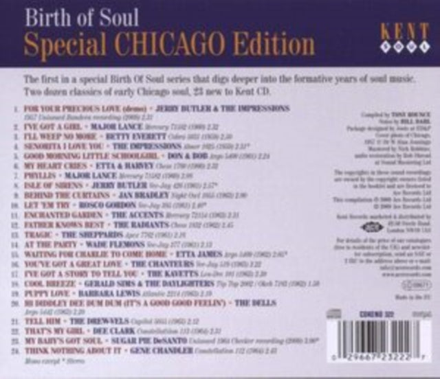Various Artists - Birth Of Soul - Special Chicago Edition (CD)