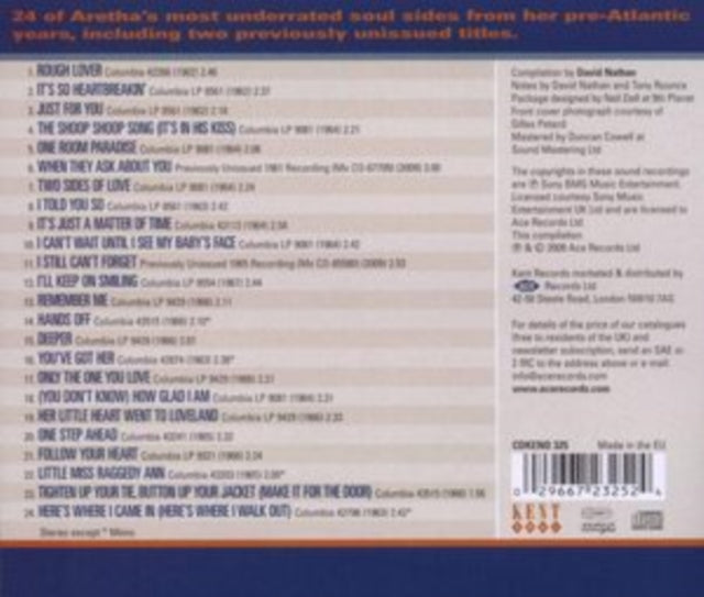 Aretha Franklin - Just A Matter Of Time (CD)