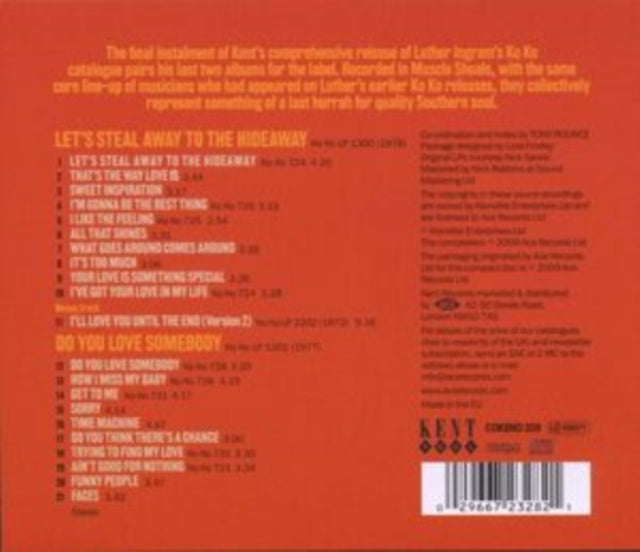 Luther Ingram - Let's Steal Away / Do You Love Somebody (CD)