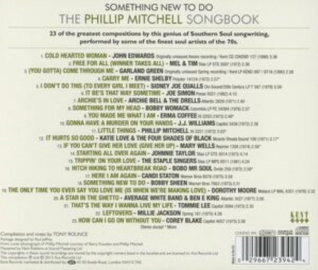 Various Artists - Something New To Do - The Phillip (CD)