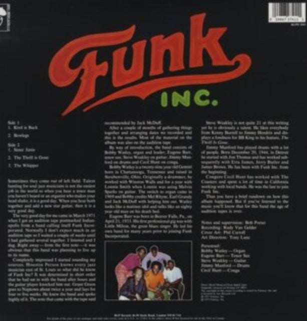 Funk Inc - Funk Inc (Vinyl)