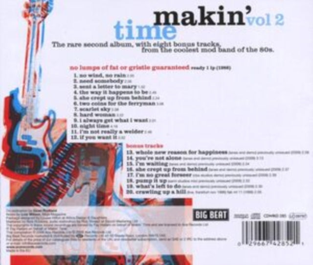 Makin Time - No Lumps Of Fat Or Gristle (CD)
