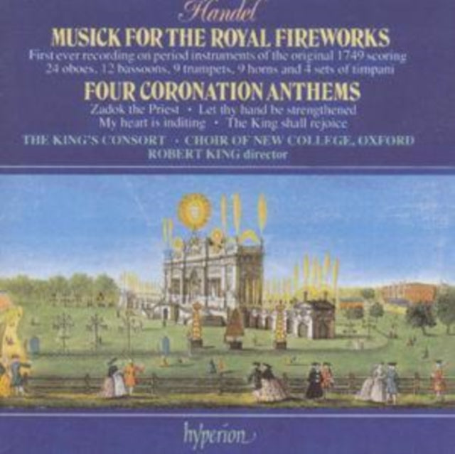 Kings Consort & Robert King - Handelfireworks Musiccoronation Anthem (CD)