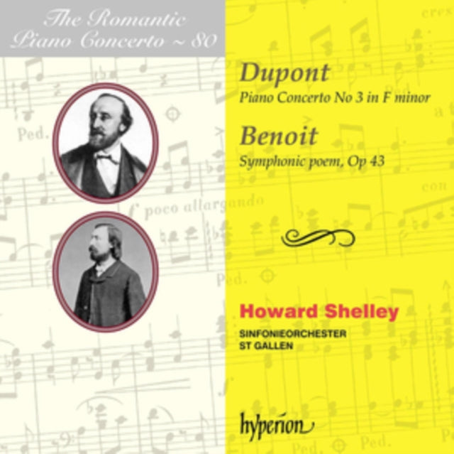 Shelley / St Gallen Sinfonie - Auguste Dupont: Piano Concerto No 3 In F Minor / Peter Benoit: Symphonic Poem. Op 43 (CD)