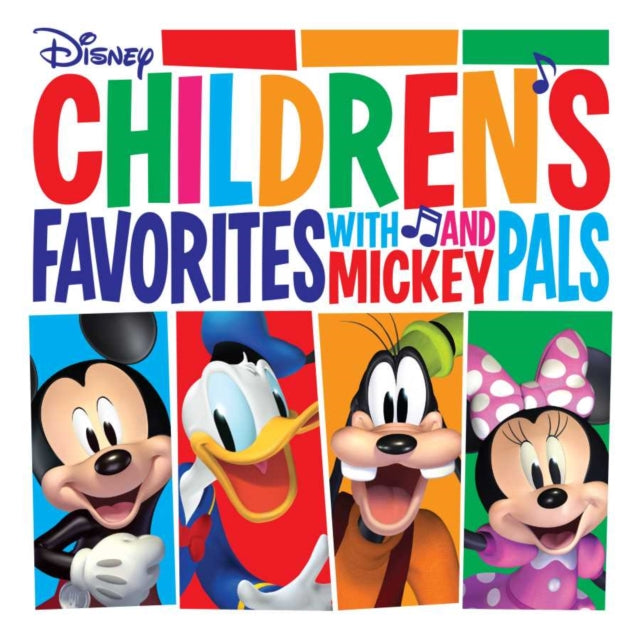 Various Artists - Childrens Favorites With Mickey & Pals (Red Vinyl) (Vinyl)