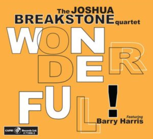Joshua Breakstone & Barry Harris - Wonderful! (CD)