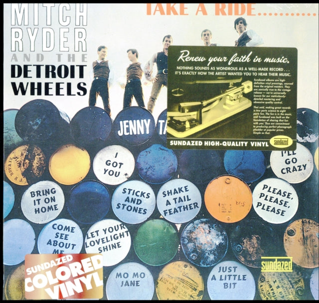 Mitch Ryder & The Detroit Wheels - Take A Ride... (Gold Vinyl) (Vinyl)