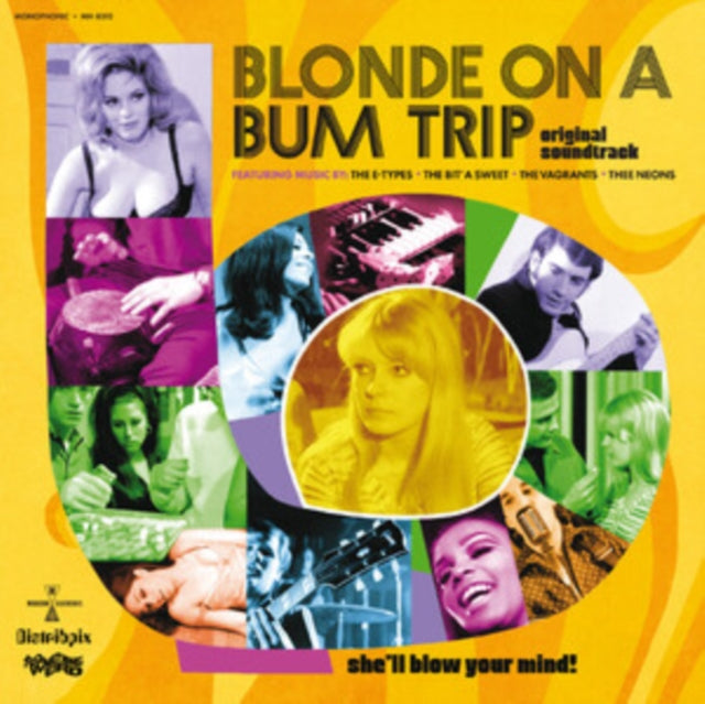Various Artists - Blonde On A Bum Trip - Original Soundtrack (Clear/Orange Swirl Vinyl) (Vinyl)