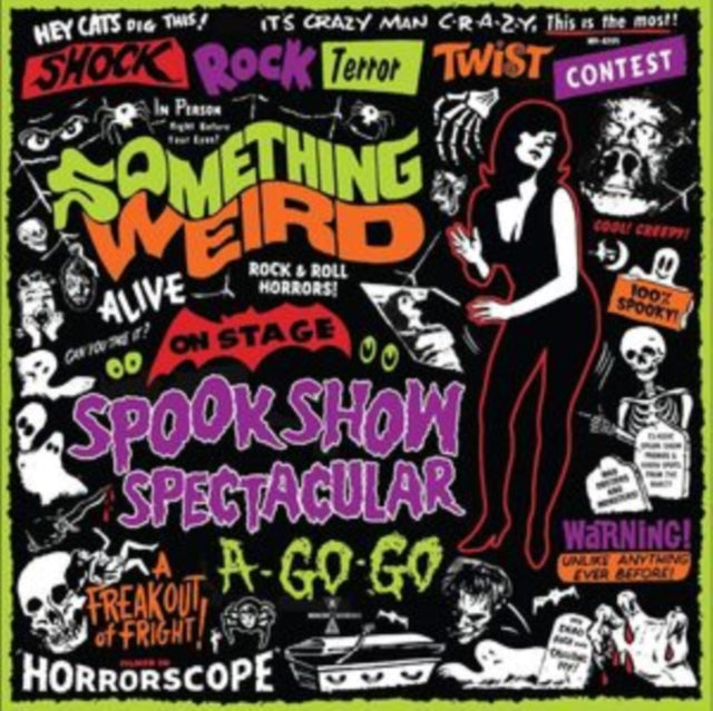 Something Weird - Spook Show Spectacular A-Go-Go (Orange Vinyl) (Vinyl + DVD)