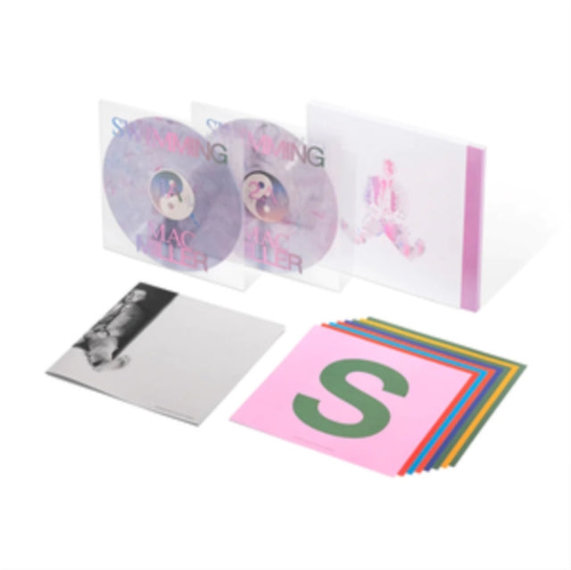 Mac Miller - Swimming (Clear Pink & Blue Marble Vinyl) (Vinyl)