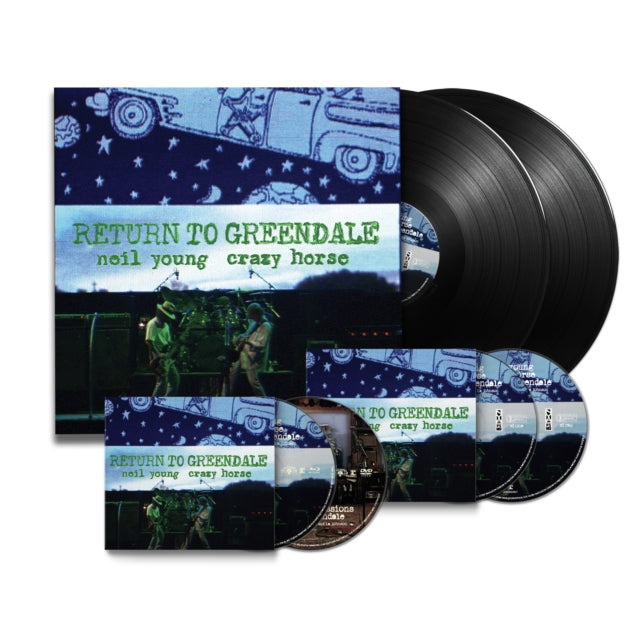 Neil Young & Crazy Horse - Return To Greendale (2LP+2CD+Blu-Ray+DVD) (Vinyl Box Set)