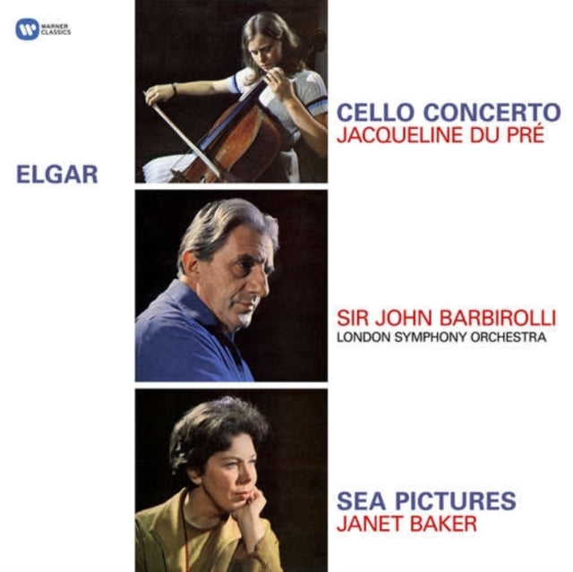 Du Pre/Baker/LSO/Barbirolli - Elgar/Cello Concerto/Sea Pictures (Vinyl)
