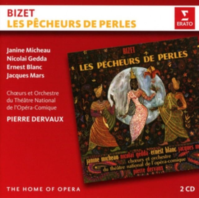 Micheau / Gedda / Blanc / Mars / Dervaux / Opera Comique - Bizet: Les Pecheurs De Perles (Home Of Opera) (CD)