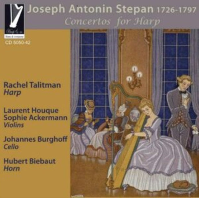 Rachel Talitman / Laurent Houque / Sophie Ackermann - Antonin Josef Stepan: Concertos For Harp (CD)