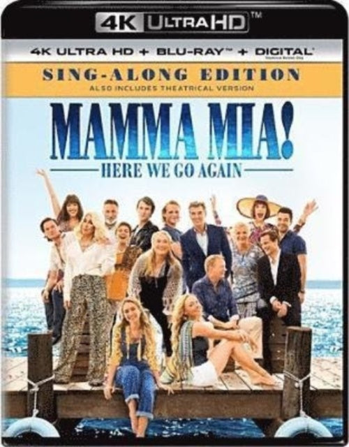 Mamma Mia! Here We Go Again 4K (Sing-Along Edition) (USA Import) (Blu-ray 4K)