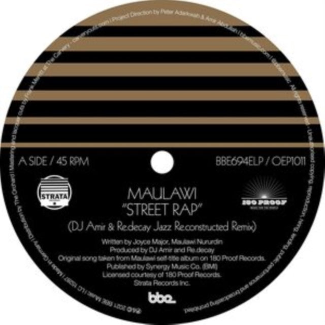 Dj Amir - Street Rap (DJ Amir & Re.Decay Jazz Re.Constructed Remix) / Salsa (DJ Dez Salsa (De Corazon) Remix) (Vinyl)