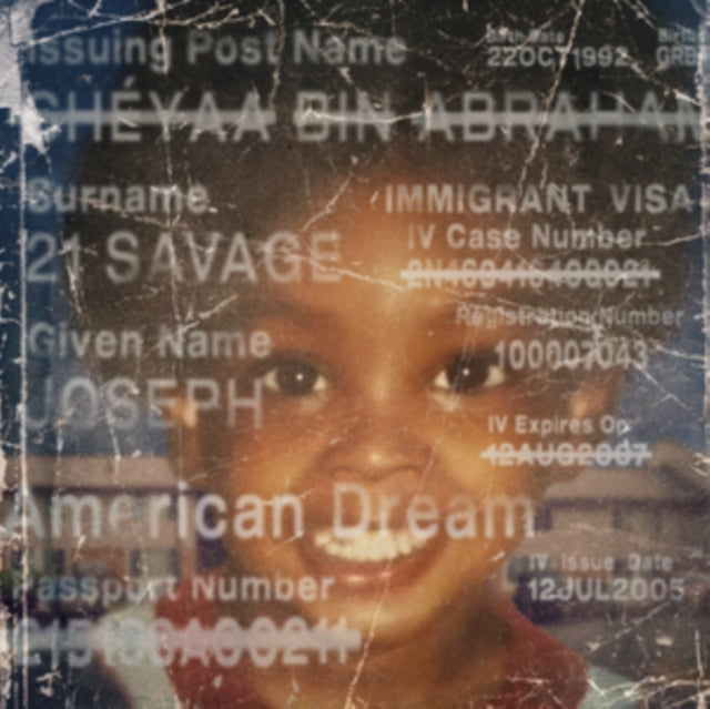 21 Savage - American Dream (Red Vinyl) (Vinyl)