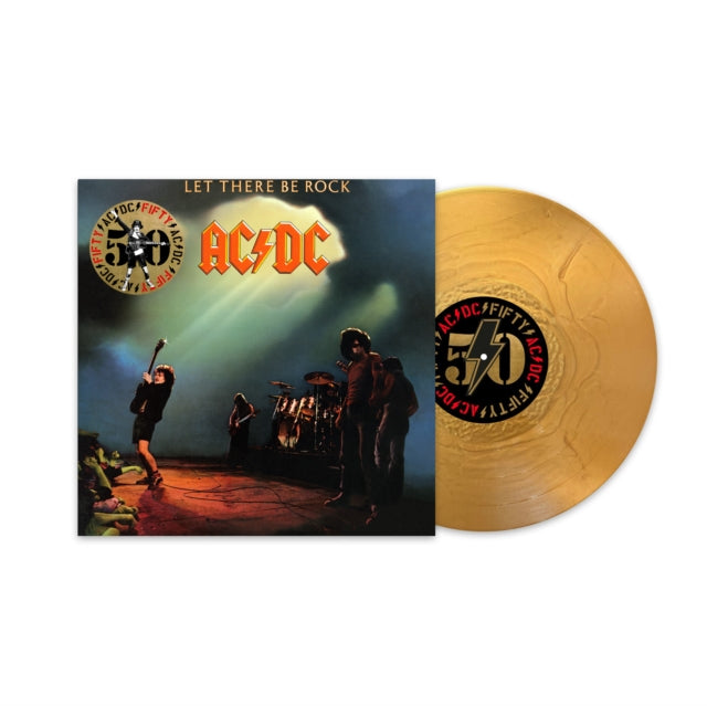 AC/DC - Let There Be Rock (50th Anniversary Edition) (Gold Vinyl) (Vinyl)
