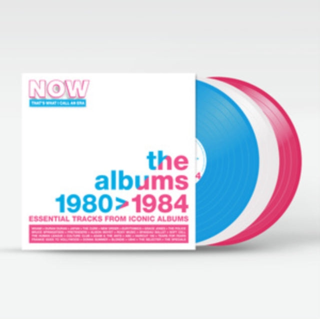 Various Artist - Now Thats What I Call An Era: The Albums 1980-1984 (White/Blue/Pink Vinyl) (Vinyl)