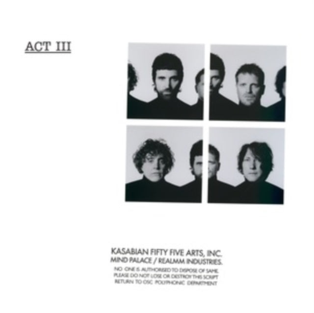 Kasabian - Act III (Vinyl)