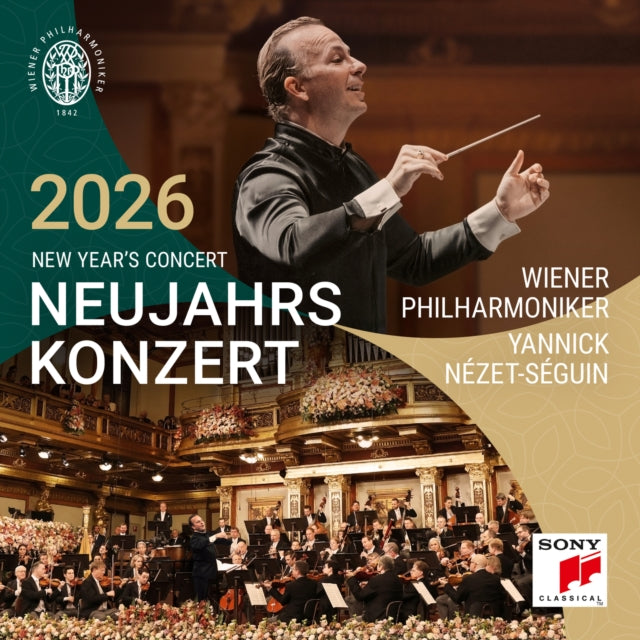 Wiener Phil-Harmon-Iker & Yannick Nezet-Seguin - New Years Concert 2026 (CD)