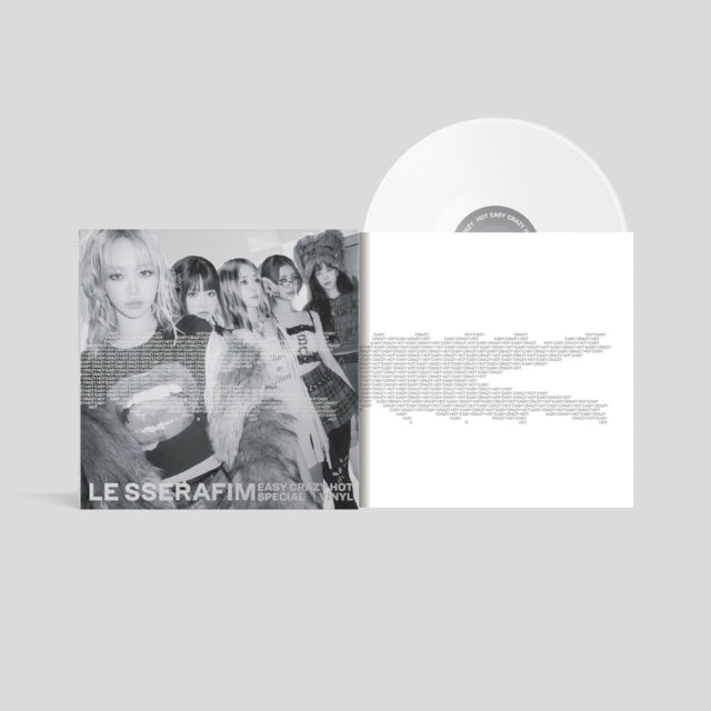 Le Sserafim - Easy-Crazy-Hot (Silver White Vinyl) (Vinyl)