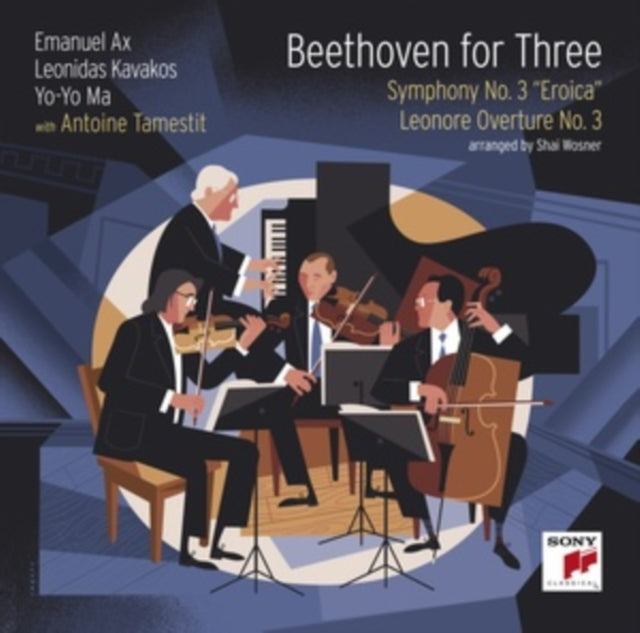 Yo-Yo Ma / Leonidas Kavakos / Emanuel Ax / Antoine Tamestit - Beethoven For Three: Symphony No.3 Eroica... (CD)