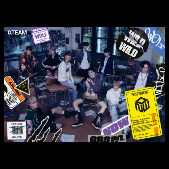 &Team - First Howling: Now (Limited Edition) (Type A) (CD + Book)