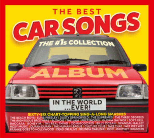 Various Artists - The Best Car Songs In The World...Ever! - The #1s Collection (CD)