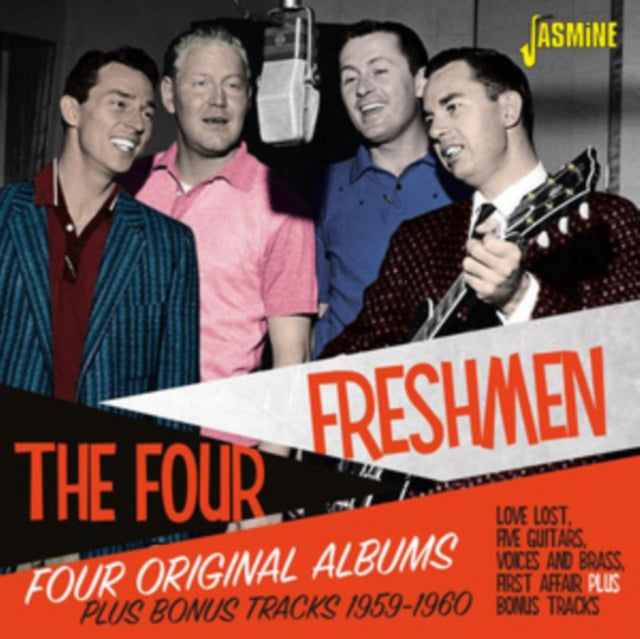 Four Freshmen - Love Lost. 5 Guitars. Voices And Brass & First Affair (4 Original Albums Plus Bonus Tracks) (CD)