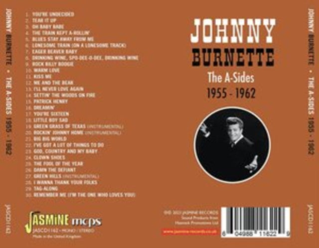 Johnny Burnette - The A-Sides 1955-1962 (CD)