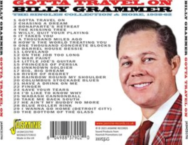Billy Grammer Gotta Travel On The Singles Collection More 1958 62 (CD) (https://lasgo.dmmserver.com/media/640/06049883/0604988379020.jpg)