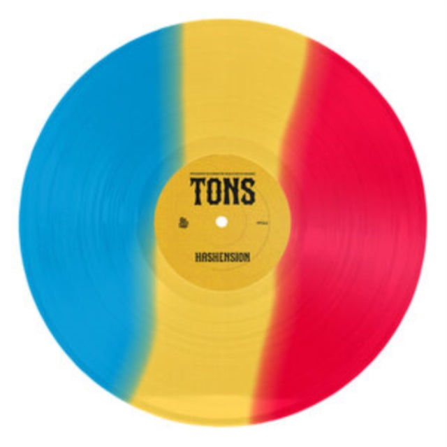 Tons - Hashension (Striped Blue/Yellow/Pink Vinyl) (Vinyl)