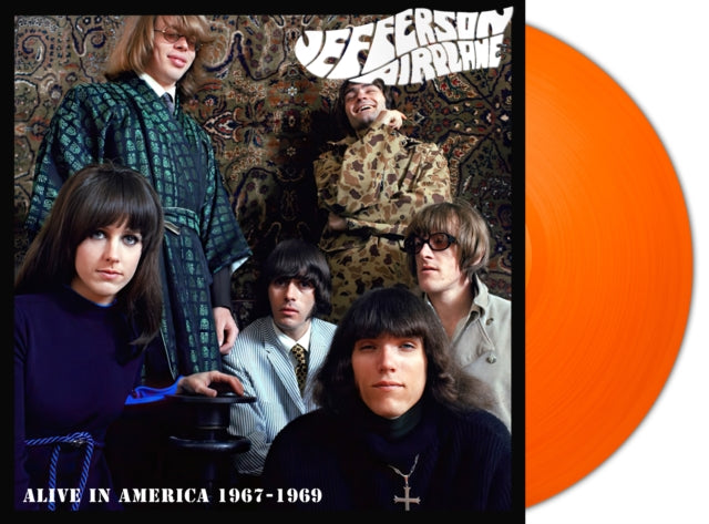 Jefferson Airplane - Alive In America 1967-1969 (Orange Vinyl) (Vinyl)