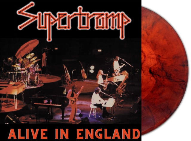 Supertramp - Alive In England (Red Marble Vinyl) (Vinyl)