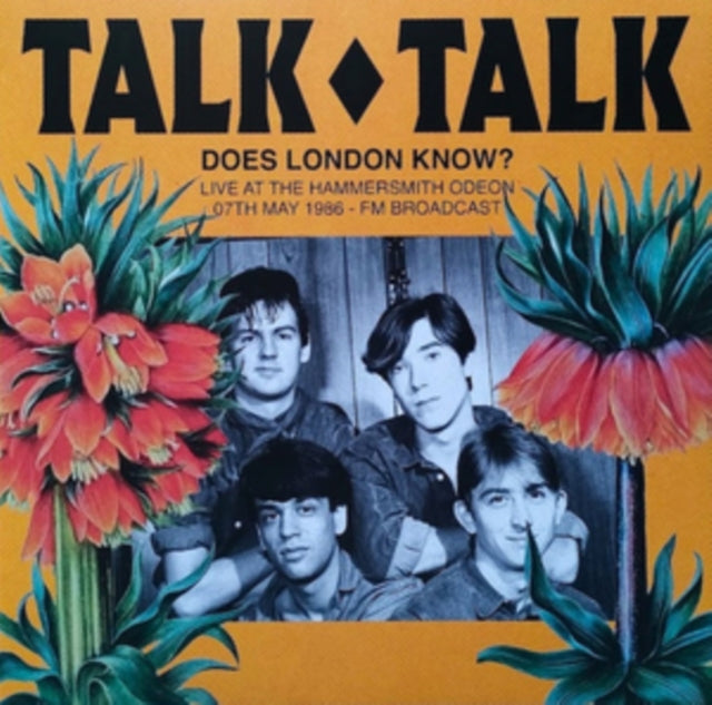 Talk Talk - Does London Know? Live At The Hammersmith Odeon. 07 May 1986 - FM Broadcast (Red Vinyl) (Vinyl)