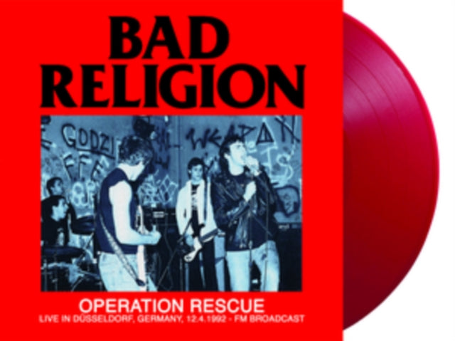 Bad Religion - Operation Rescue - Live In Dusseldorf. Germany. 12.4.1992 - Fm Broadcast (Coloured Vinyl) (Vinyl)
