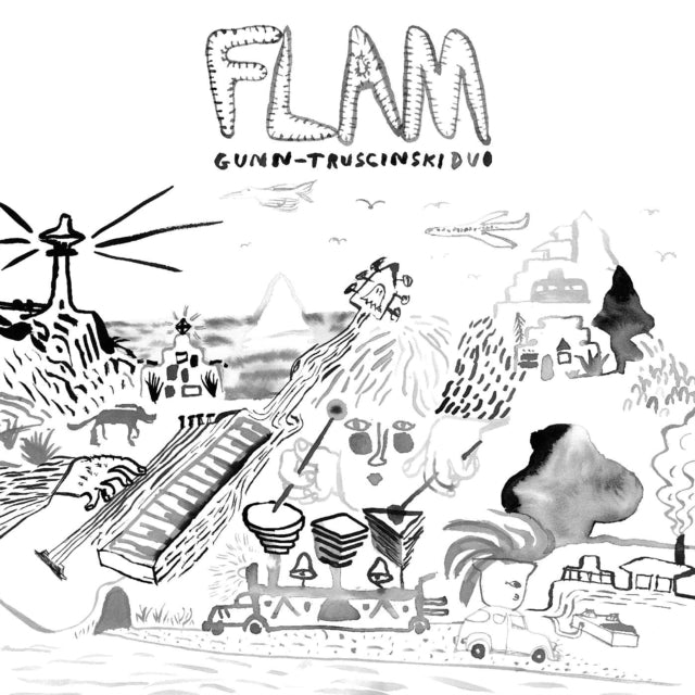 Gunn-Truscinski Duo - Flam (Transparent Pink Vinyl) (Indie Exclusive) (Vinyl)