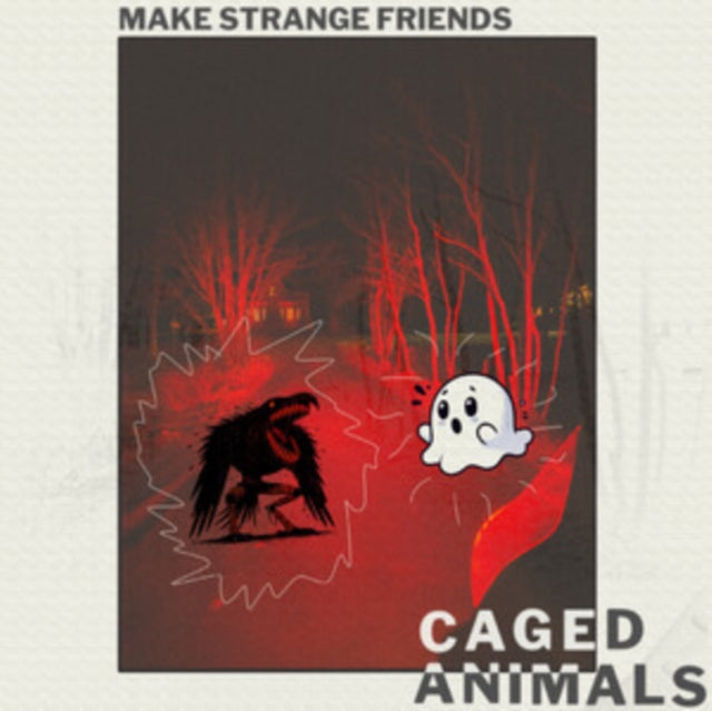 Caged Animals - Make Strange Friends (Translucent Ruby Vinyl) (Vinyl)