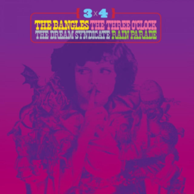 Various Artists - 3 X 4: The Bangles. The Three O'Clock. The Dream Syndicate. Rain Parade (CD)
