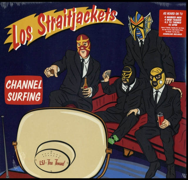 Los Straitjackets - Channel Surfing (Vinyl Single)